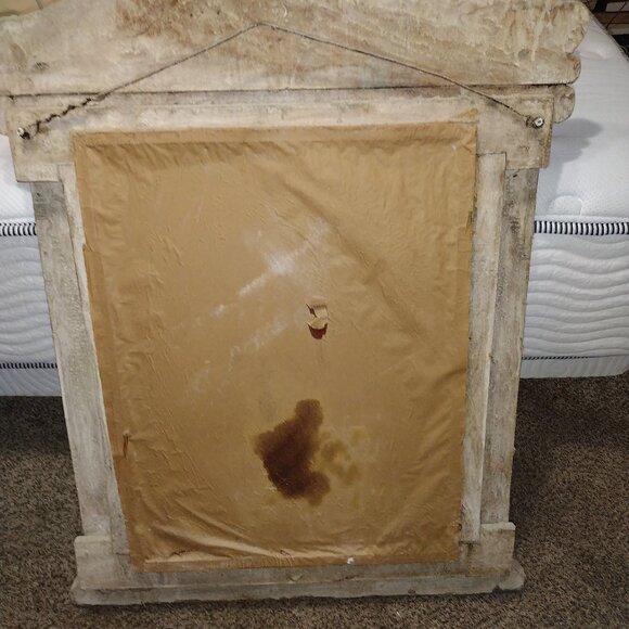 1940's Moroccan stone Mirror - Picture 4 of 4